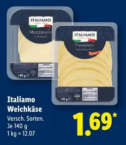 Lidl Italiamo mozzarella in scheiben Angebot