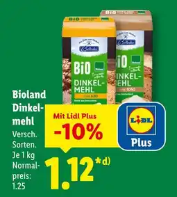 Lidl Bioland dinkelmehl Angebot