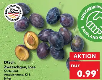 Kaufland Dtsch. zwetschgen, lose Angebot