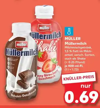 Kaufland Müller müllermilch schoko-geschmack Angebot