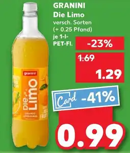 Kaufland Granini die limo Angebot