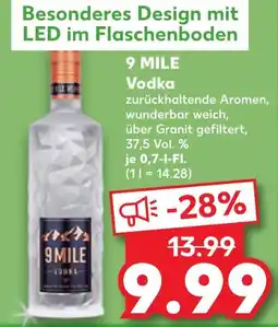 Kaufland 9 mile vodka Angebot