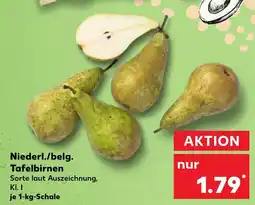 Kaufland Niederl./belg. tafelbirnen Angebot