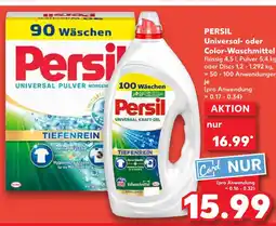 Kaufland Persil universal pulver Angebot