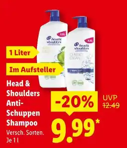 Lidl Head & shoulders apple fresh anti-schuppen shampoo Angebot
