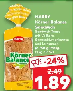 Kaufland Harry körner balance sandwich Angebot