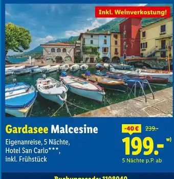 Lidl Gardasee malcesine Angebot