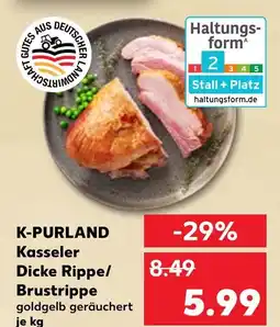 Kaufland K-purland kasseler dicke rippe/brustrippe Angebot