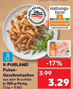 Kaufland K-purland puten-geschnetzeltes Angebot