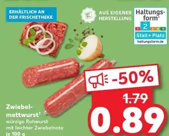 Kaufland Zwiebelmettwurst Angebot