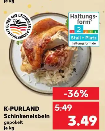 Kaufland K-purland schinkeneisbein Angebot