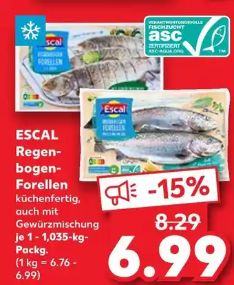 Kaufland Escal regenbogen-forellen Angebot