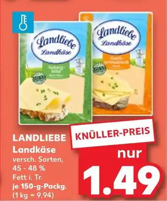 Kaufland Landliebe landkäse Angebot
