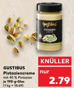 Kaufland Gustibus pistaziencreme Angebot