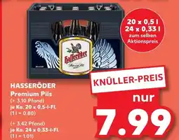 Kaufland Hasseröder premium pils Angebot