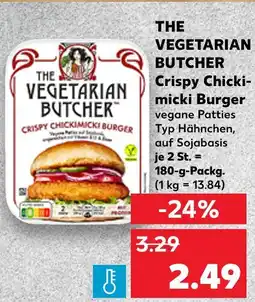Kaufland The vegetarian butcher crispy chickimicki burger Angebot