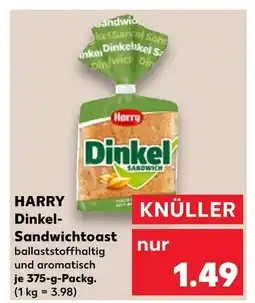 Kaufland Harry dinkel-sandwichtoast Angebot