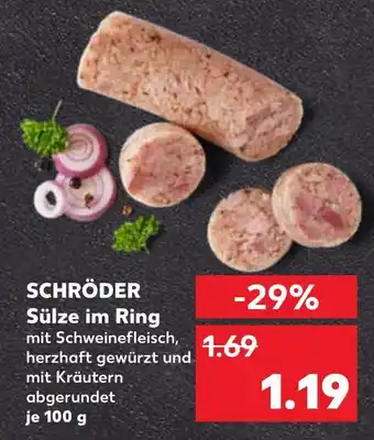Kaufland Schröder sülze im ring Angebot
