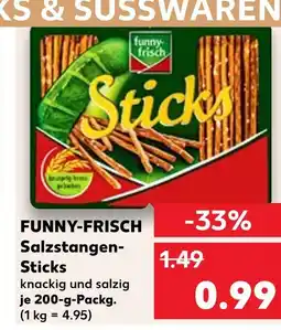 Kaufland Funny-frisch salzstangen-sticks Angebot