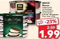 Kaufland Nestlé mousse Angebot