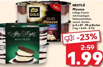 Kaufland Nestlé mousse Angebot