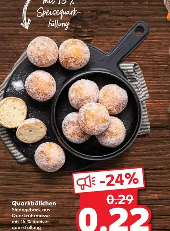 Kaufland Quarkbällchen Angebot