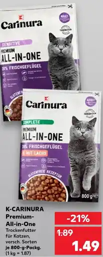 Kaufland K-carinura premium all-in-one sensitive Angebot