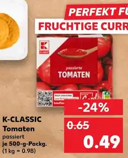 Kaufland K-classic tomaten Angebot