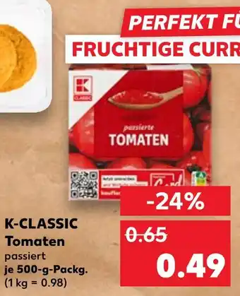 Kaufland K-classic tomaten Angebot
