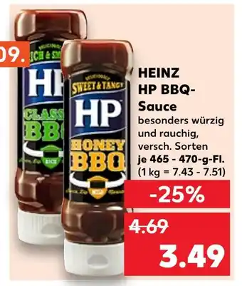 Kaufland Heinz hp bbq-sauce classic Angebot