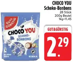 Edeka Gut & Günstig CHOCO YOU Schoko-Bonbons Angebot