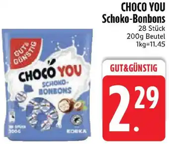 Edeka Gut & Günstig CHOCO YOU Schoko-Bonbons Angebot