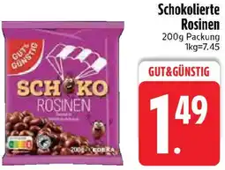 Edeka Gut & Günstig Schokolierte Rosinen Angebot