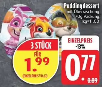 Edeka Puddingdessert Angebot