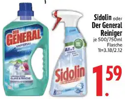 Edeka Sidolin oder Der General Reiniger Angebot