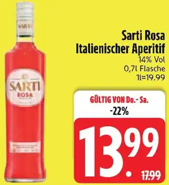 Edeka Sarti Rosa Italienischer Aperitif Angebot