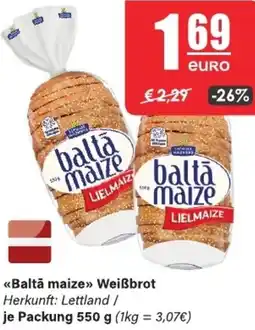 LEDO Baltā maize Weißbrot Angebot