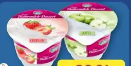 Aldi Nord Sachsenmilch Unser Buttermilch-Dessert Erdbeere Angebot