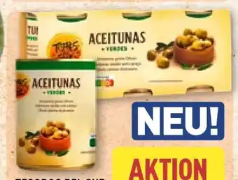Aldi Nord Tesoros del Sur Gefüllte Grüne Oliven Angebot