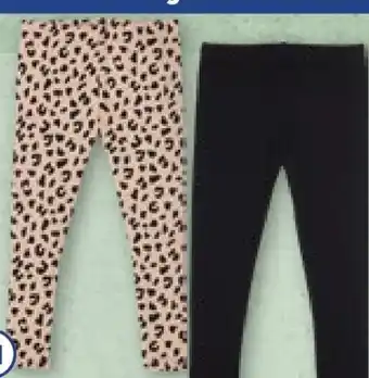 Aldi Nord Lily & Dan Kinder Leggings 2er Angebot