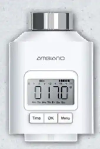 Aldi Nord Ambiano Heizkörper-Thermostat GT-RT-02 Angebot