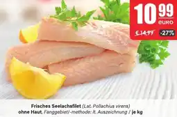 LEDO Frisches Seelachsfilet Angebot
