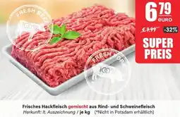 LEDO Frisches Hackfleisch gemischt aus Rind- und Schweinefleisch Angebot