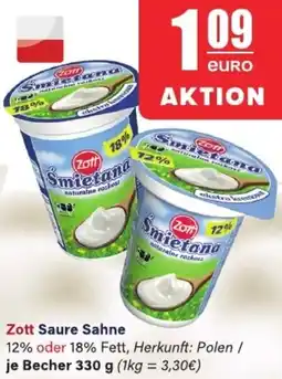 LEDO Zott Saure Sahne Angebot