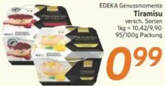 inkoop EDEKA Genussmomente Tiramisu Angebot