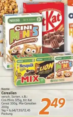inkoop Nestlé Cerealien Angebot