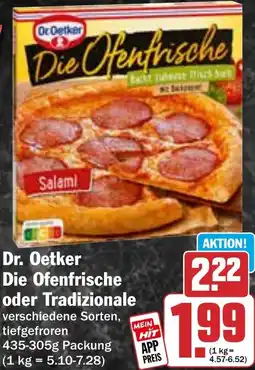 HIT Dr. Oetker Die Ofenfrische oder Tradizionale Angebot