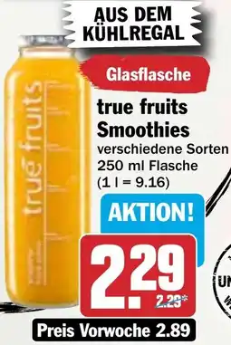 HIT true fruits Smoothies Angebot