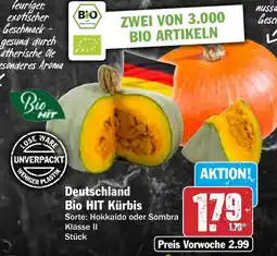 HIT Deutschland Bio HIT Kürbis Angebot