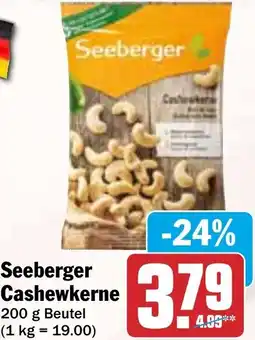 HIT Seeberger Cashewkerne Angebot